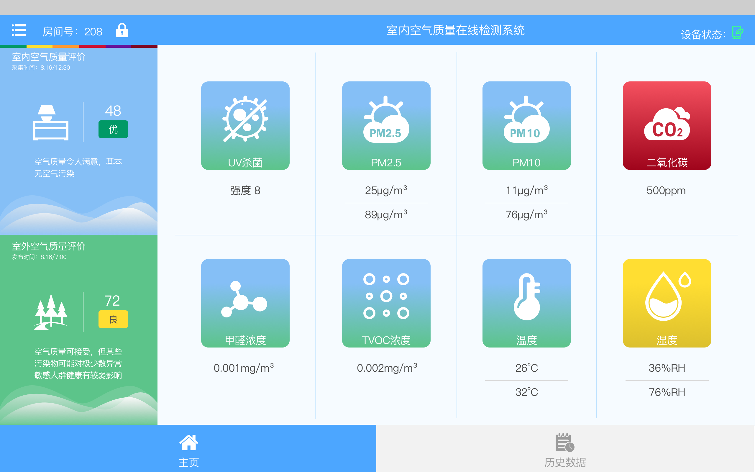 环境空气质量在线监测系统软件定制开发