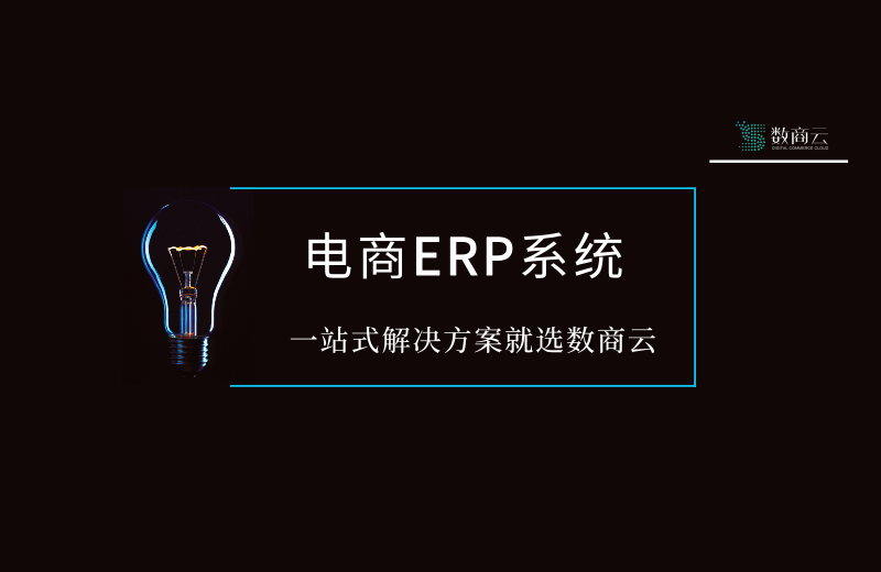 数商云电子商务erp管理系统软件定制开发